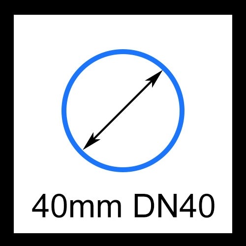40mm DN40 1 1/4"