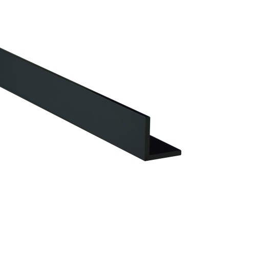 Winkelprofil Acrylglas schwarz glänzend 50x50 Wunschlänge black Grünke Acryl 2