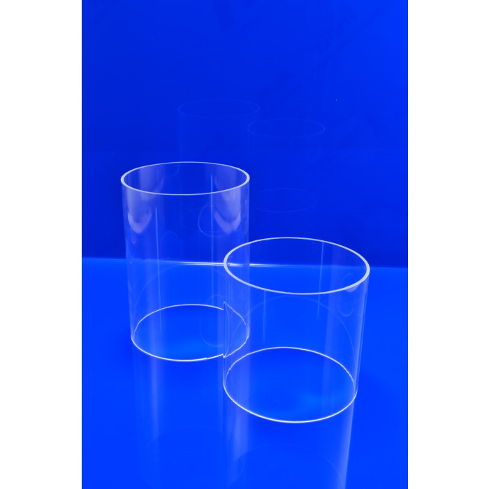 32,99€/m PLEXIGLAS® Acrylglas Rohr Klar Ø 100/90 mm Zuschnitt wählbar 
