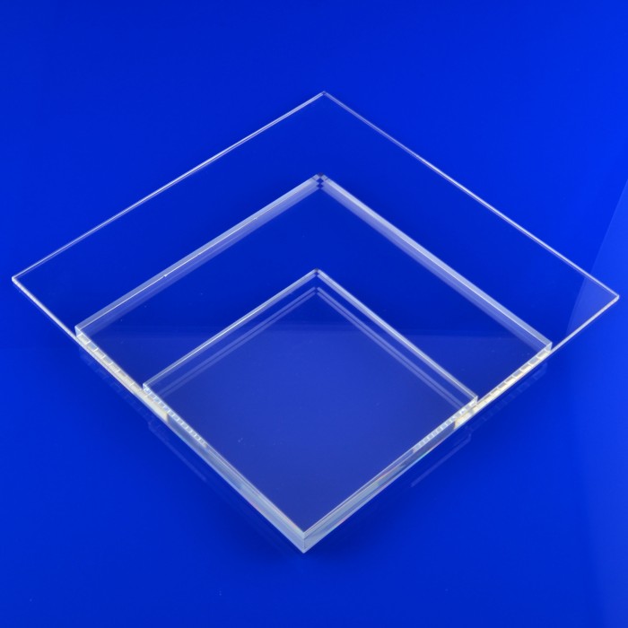 PLEXIGLAS Acrylglas 3mm Klar Zuschnitt Merrschweinchen Käfig Schutzplatte 