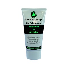 Grünke® Acryl - Die Polierpaste für Acrylglas und Kunststoffe wie Polystyrol 150ml Tube