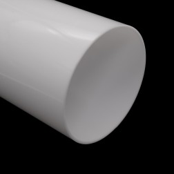 Acrylglas XT Rohr Opal Weiß Ø 150mm / 144mm (Wunschmaße)