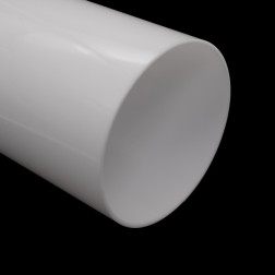 Acrylglas XT Rohr Opal Weiß Ø 100mm / 94mm (Wunschlänge)