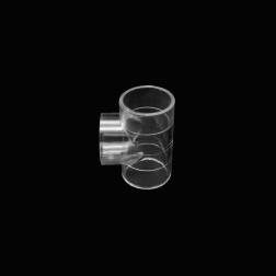 Acrylglas PMMA Fitting (T-Stück) Verbinder  (Durchmesser: 32mm) (1")