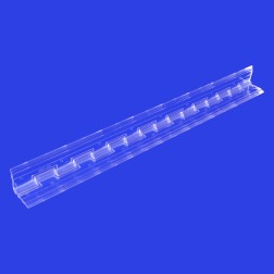 Grünke® Klavierscharnier aus Acrylglas farblos klar (Breite: 38mm) (Länge: 30,48cm)