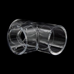 Acrylglas PMMA Fitting (T-Stück) Verbinder (50mm) (1 1/2")(DN50)