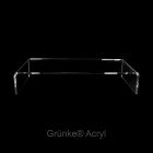 Grünke® design Tv Lowboard aus Acrylglas TV Tisch farbloses Tv Rack- Original von Grünke® Acryl - Acrylic-store.de 