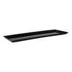 Acrylglas Tablett schwarz Grünke 30x80