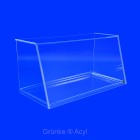 Hustenschutz mit transparentem verkaufstablett Grünke® Acryl Acrylglas SEO System Easy One Nr. 8