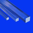 Acrylglas GS Vierkantstab Profil 25x25 Wunschlänge - Blau