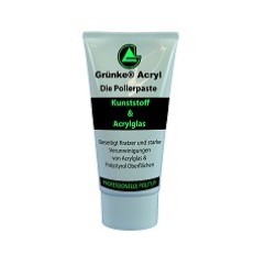 Grünke® Acryl - Die Polierpaste für Acrylglas Plexiglas und Kunststoffe wie Polystyrol 150ml Tube